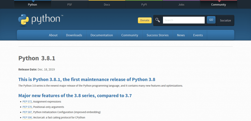 How to install python image 2