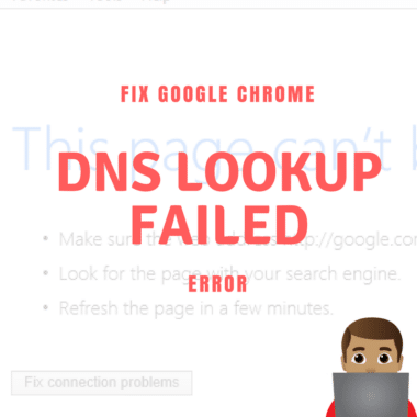 Failed DNS Look-Up