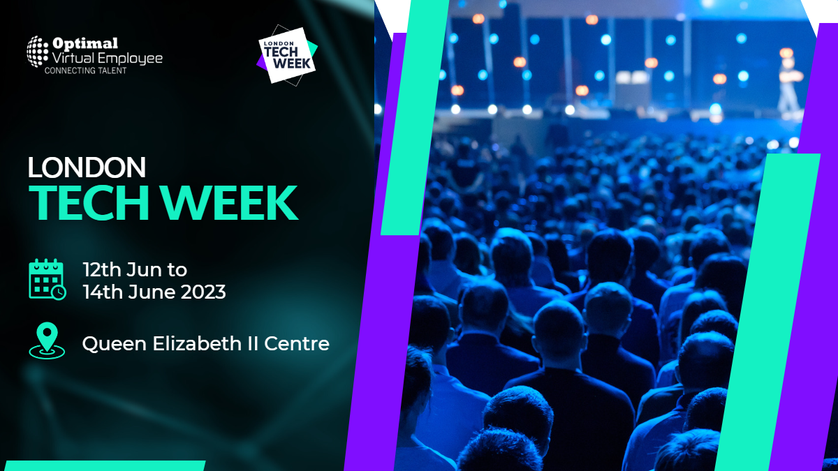 Optimal Virtual Employee at London Tech Week 2023: Connect with Us!